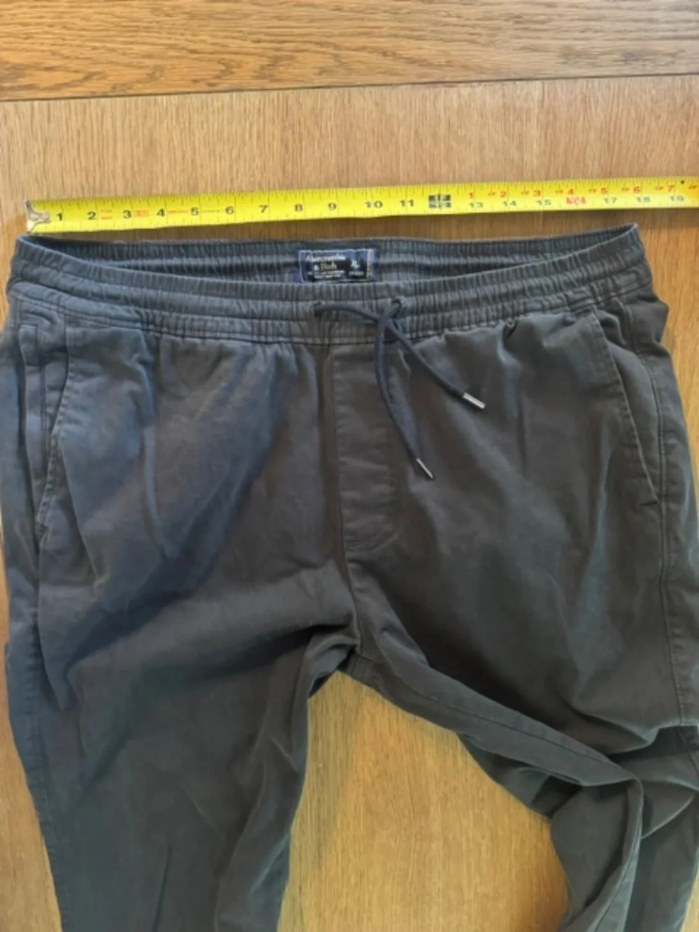 Abercrombie & Fitch Men's Chino Jogger Pants. XL. Stretch. Black